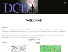 Tablet Screenshot of dcbroadcasting.com